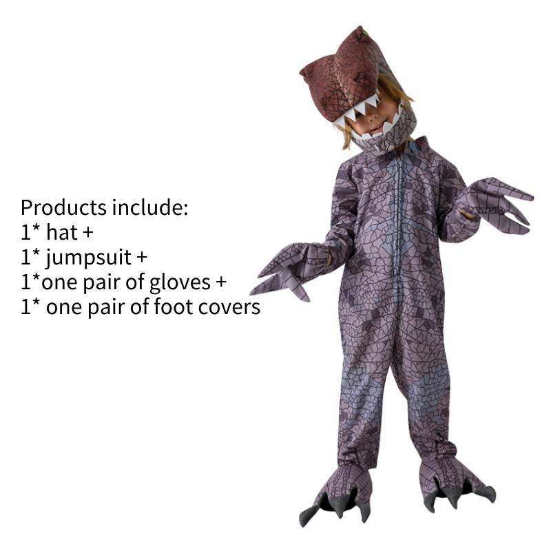 

Спинозавр Юрский Детский Костюм для Косплея Милый Животный Динозавр Вечеринка Наряд XL