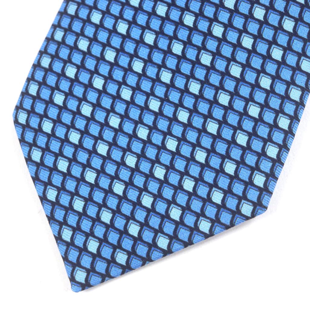 Makellose HERMES Krawatte CRAVATE HEAVY TWILL Allover-Griffseide Herren 645756 Gebraucht