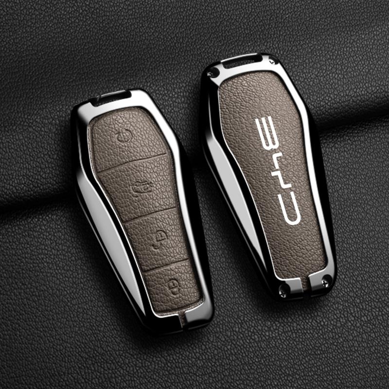 

Car Accessories Key Case Holder Cover Chain For Byd Atto 3 Han Ev Dolphin Durable Second Song Pro Tang Dm Qin Plus Max Yuan