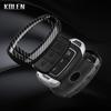 Abs Carbon Fiber Style Car Key Case Cover Hyundai Elantra Grandeur Accent Solaris Sonata Palisade Kona Creta I20 I30 Ix35 Ix25