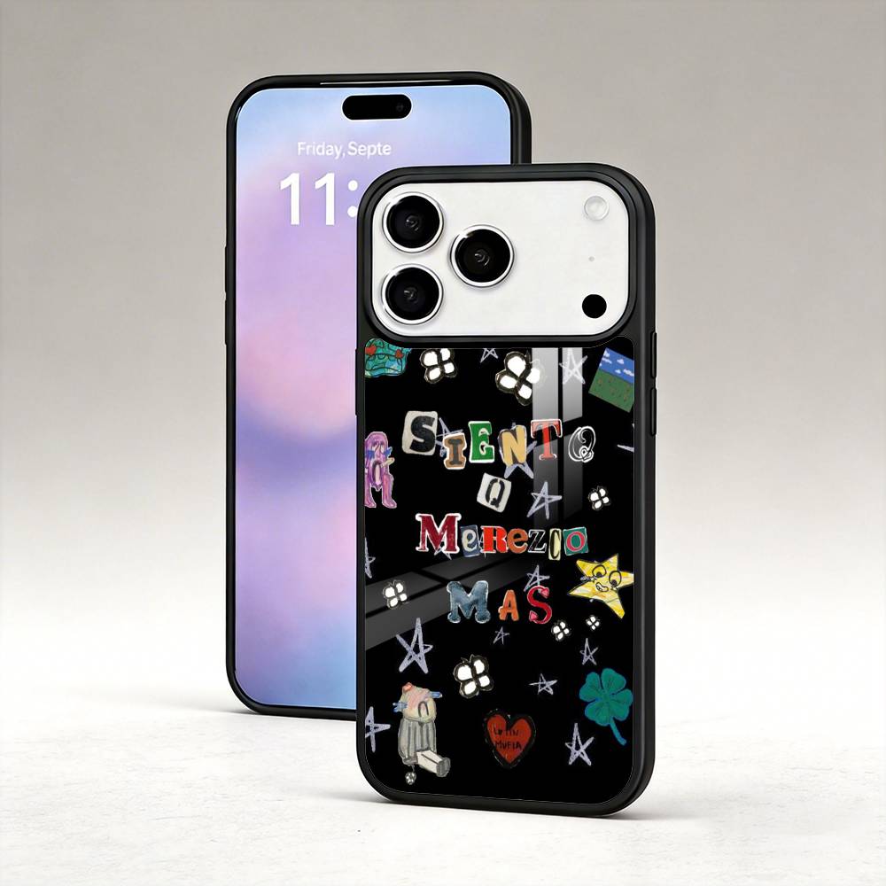 L-Latin M-Mafia Phone Case Magnetic For iPhone17 16 15 14 13 12 Pro Max For Magsafe Wireless Charging Cover