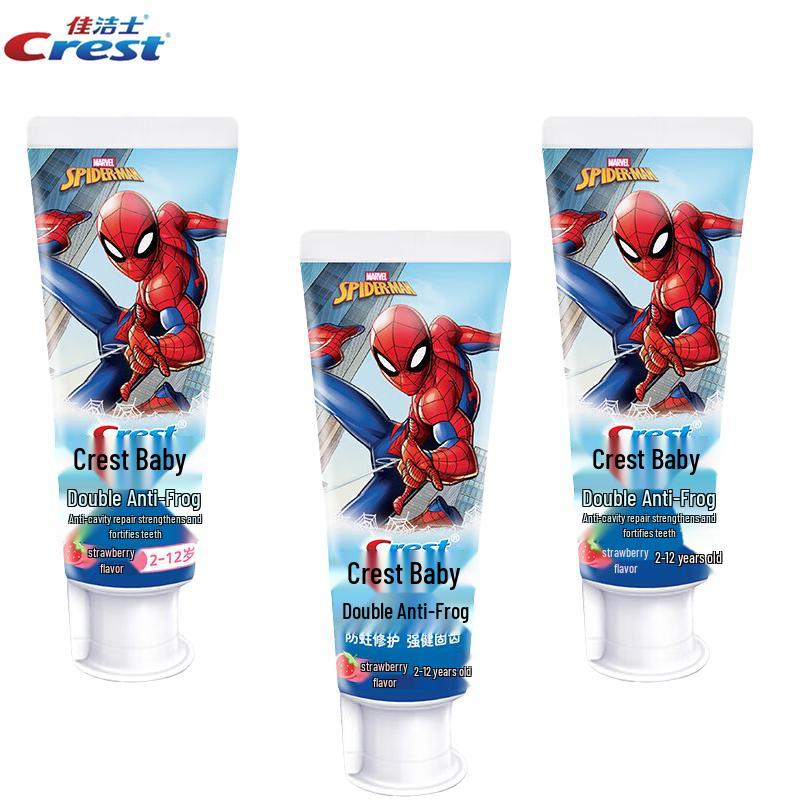 Crest Spider-Man Dual-Action Low Fluoride Kids Toothpaste