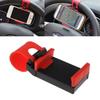 Universal Phone Holder Fixation Attach To Car Steering Wheel Compatible Smartphone Iphone Samsung LG HTC Sony