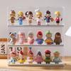 Acrylic Clear Doll Toys Storage Organizer Box Mystery Box Display Stand For Pop Dolls Storage Case Waterproof Dust Proof Box