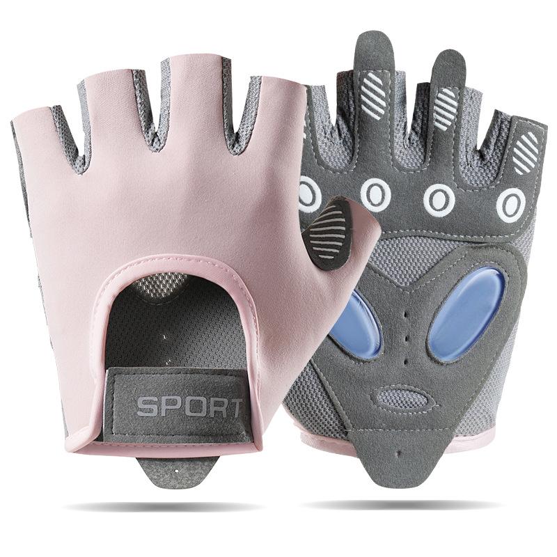 AOLIKES Breathable Cycling Gloves Workout Gym Gloves for Men Women Weight Lifting Fingerless Gloves Training Exercise Fitness