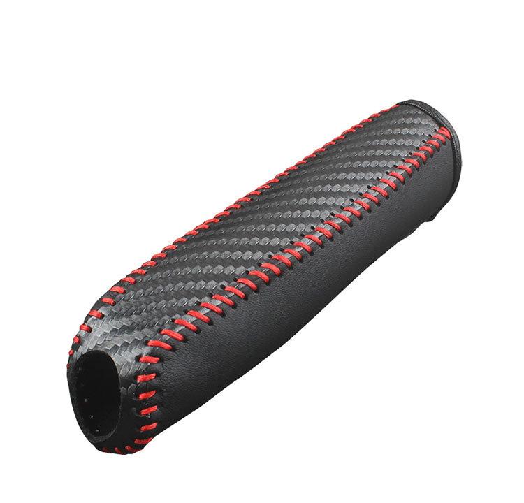 Car Leather Handbrake Cover Protective Sleeve Hand Brake Protection Car Interior Accessories