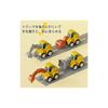 CARLORBO Mini Car Toy Sandbox Set, Working Vehicles, Educational Toy - ABS Construction Vehicle Set of 4, Including an Excavator, Toy Cars, Birthday
