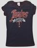 Campus Lifestyle Damen Minnesota Twins Baseball Strass-Shirt NWT Größe L
