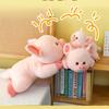 Cute Pig Animal Plushie With Short Hair For Kids Play And Decor