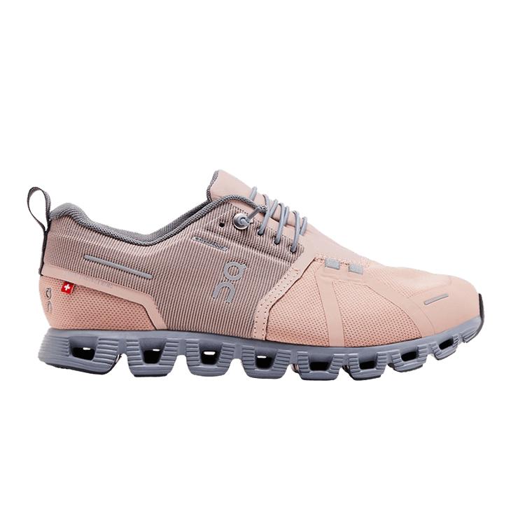 Damen Sneaker On Running Cloud 5 Wasserdicht Rose Fossil (Damen) Rosa/Fossil 36 gray