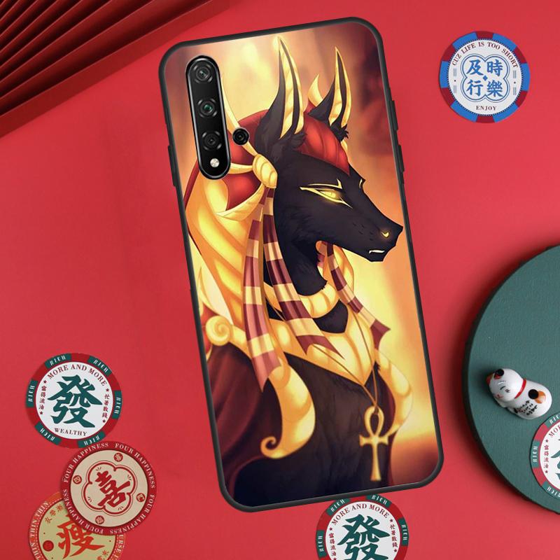 Egypt Nefertiti Anubis Ankh For Huawei Nova 5T 10 9 SE 7i 8i 11i 12i Y73 Y90 Y70 Y72 Y61 Y91 P60 Pro P30 P40 Lite Case