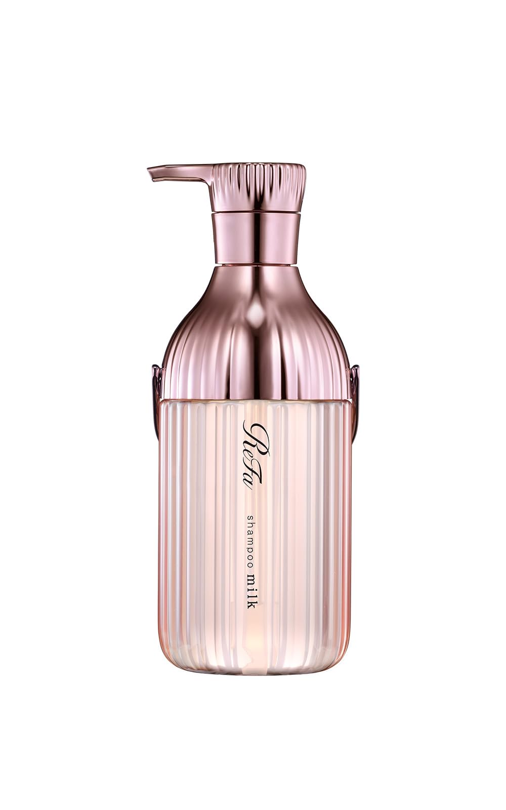 

ReFa ШАМПУНЬ С МОЛОЧНЫМ ПРОТЕИНОМ 500мл Волнистый (розовый) розовый