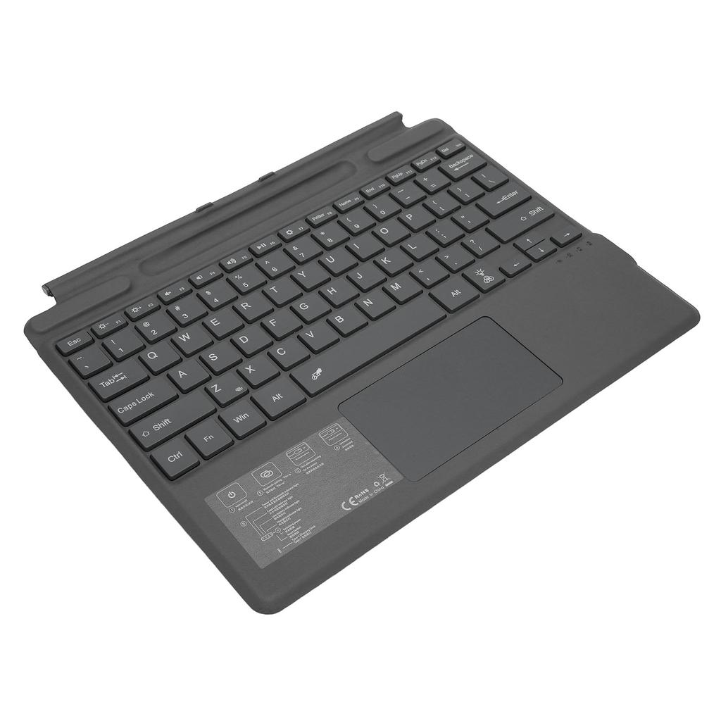 Wireless Bluetooth Keyboard 10m Wireless Distance 2 Button Trackpad Type C Ultra Thin Keyboard with RGB for Pro 8 Pro X