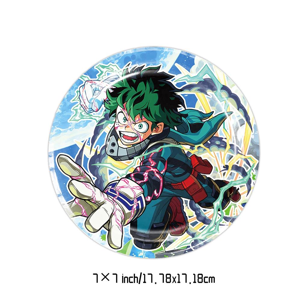 My Hero Academia Feste di Compleanno a Tema Decorazioni Set Palloncini Stoviglie Tovaglie Topper per Torta Articoli per Feste Baby Shower