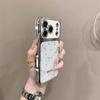 Seconds To Enlarge Windows for iPhone17pro Phone Case, Apple 16pro electroplatingKT Cat 15pro Cartoon 14p