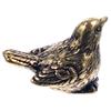 Brass Sparrow Craft Figurine Bird Statue Decor The Car Books House Golden Statues Tabletop Work Office