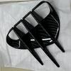 A28G-For KIA Stinger Front Bumper Side Vent Spoiler Bumper Canard Covers Car Accessories