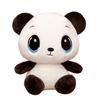 Cartoon Cute Red Panda Doll Plush Toy Zoo Black And White Panda Doll Children Soothing Doll
