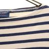 SAINT JAMES Made In France Border Pattern Long Sleeve Boat Neck Basque Shirt Men's Used