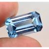 Natural Blue Aquamarine 9.60 Ct Emerald Certified Flawless Loose Gemstone