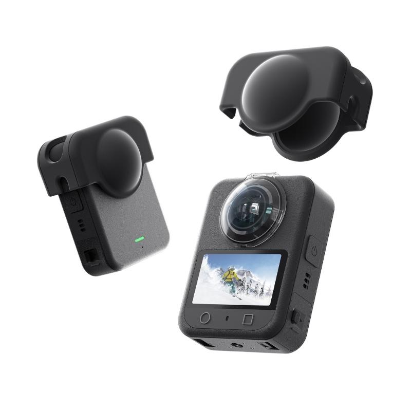 Stoßfeste Silikonhülle Case Für 360 Kamera Zubehör Leichtes Design Vollständiger Schutz Gegen Sturz Kratzer