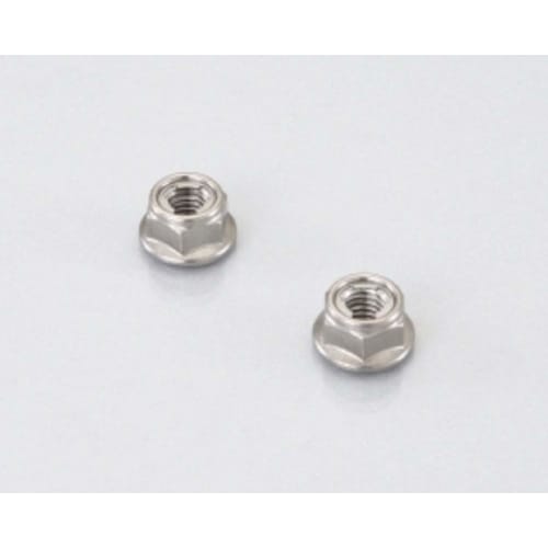 

KITACO Flanged Lock Nut (without serrations), M6 x 1.00, Pack of 2, 0900-001-02101