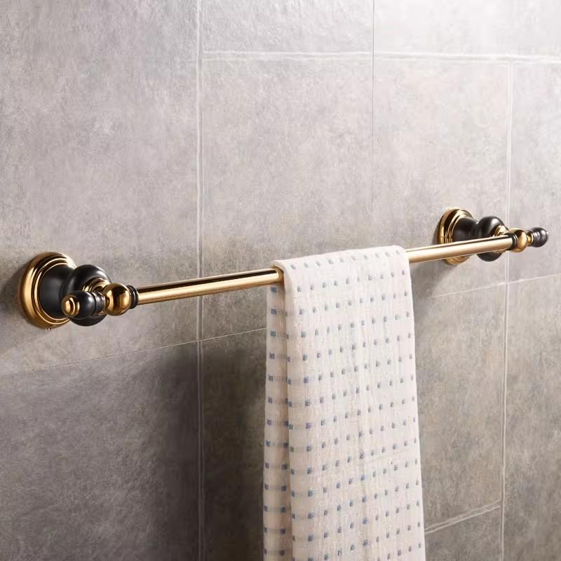 Brass Jade Towel Rack Gold Bathroom Shelf,Soap Holder Towel Rods,Towel Hanger Paper holder,Toilet Brush Holder Bathroom Hardware