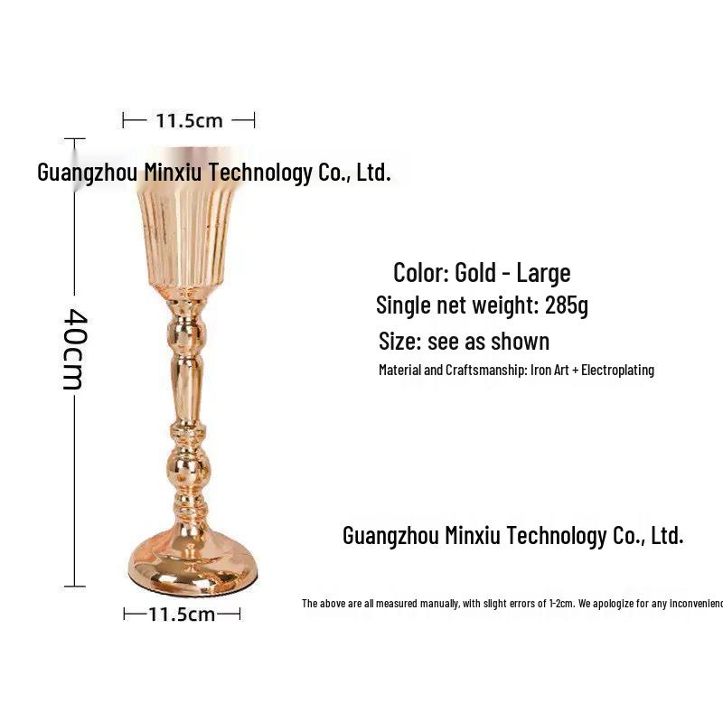 European-Style Decorative Flower Arranger Vase for Weddings and Home Decor