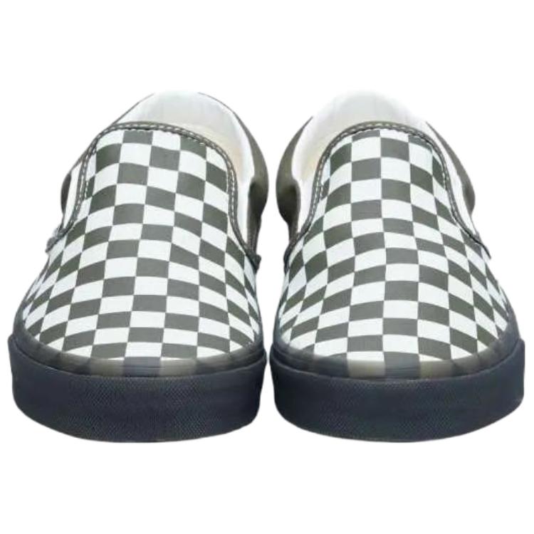 Vans Classic Slip-On Comfortable Versatile Durable Low-Top Skate Shoes Men Sneakers Green White VN000D5PBIQ