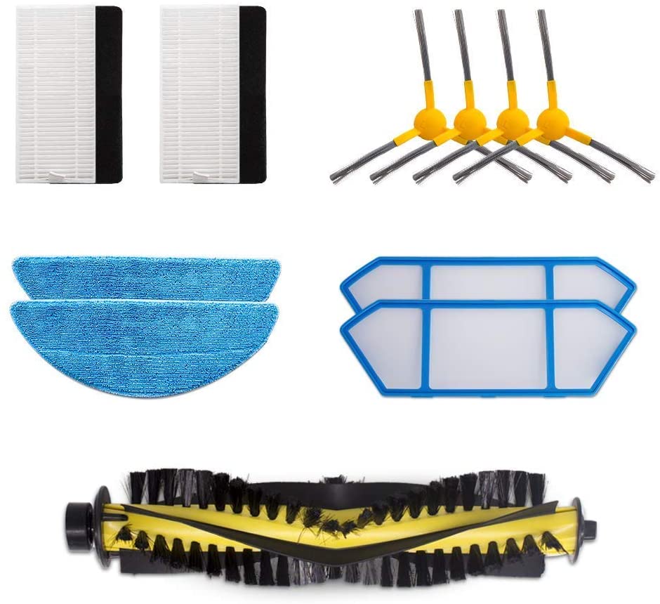 For Mamibot Exvac660/650 Platinum Robot Vacuum Cleaner Main Brush Side brush HEPA Filter Mop cloth Spare Parts Accessories