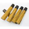 1piece Golden Sandalwood+ Ebony Octagonal Knife Handle for DIY Semi-finished Damascus Knife Handle Material Kitchen Knife Handle