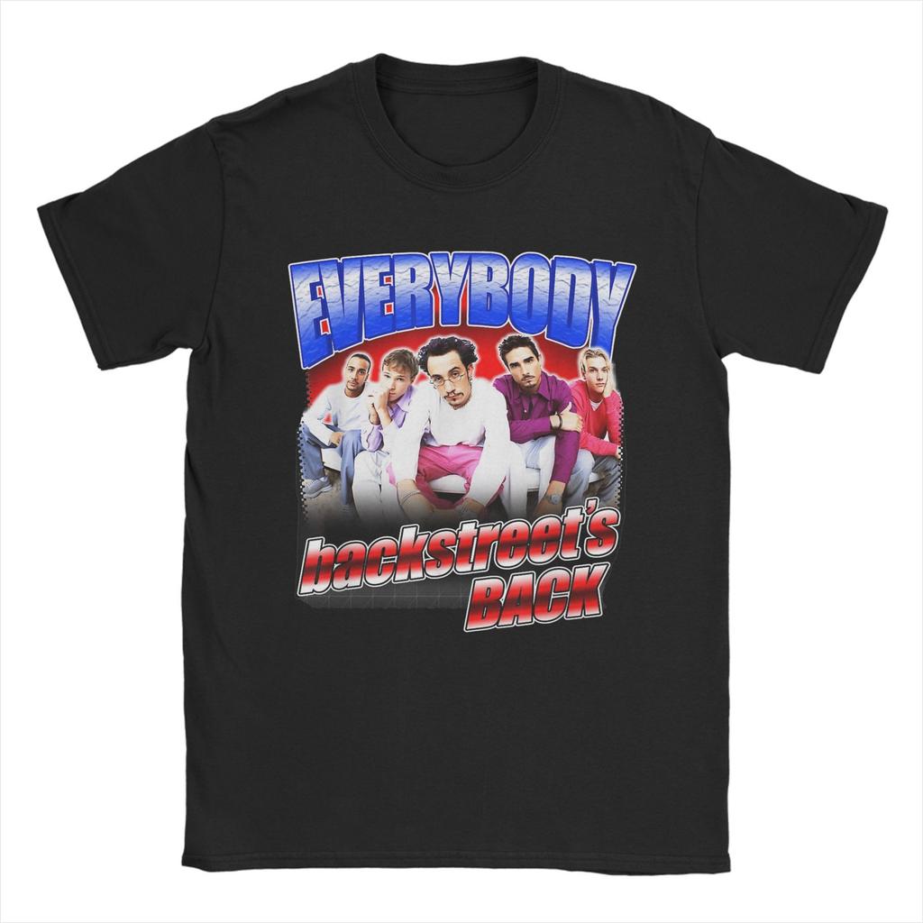 Backstreet Boys Back Millennium Tričko Pánske Dámske 100% Bavlna Úžasné Tričko Okrúhly Výstrih Tričká Krátky Rukáv Oblečenie Plus Veľkosť