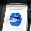 For Renault Clio Koleos Megane Kadjar Fluence Espace ZOE QM6 Captur Zinc Alloy Car Door Lock Buckle Cover Protective Covers S666