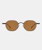 Maeteupeojeu Mp-14 Titanium Brown Sunglass Black