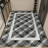 Nordic Retro Entry Door Mat Dirt Dust Scraping Wear-resistant Carpet Non-slip Entrance Door Mat