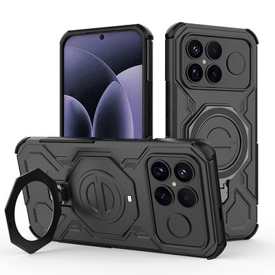 For Xiaomi Poco F8 Ultra Magnetic Ring Case,Military-Grade Drop Protection Case for Xiaomi Poco F8 Ultra