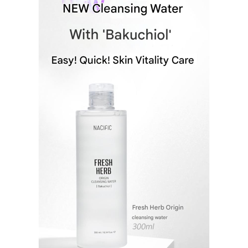 

NACIFIC Fresh Herb Origin Cleansing Water Bakuchiol (300ml)
