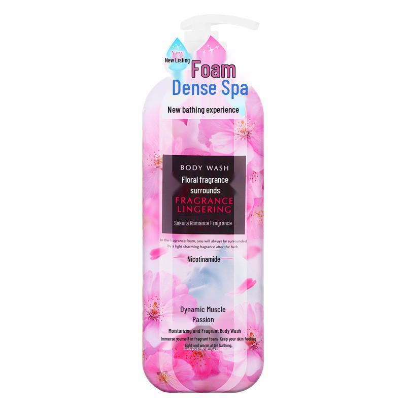 Lavender Foaming Body Wash, Family Size - Moisturizing & Hydrating with Long-Lasting Fragrance, All-Purpose Bath, Large Bottle
