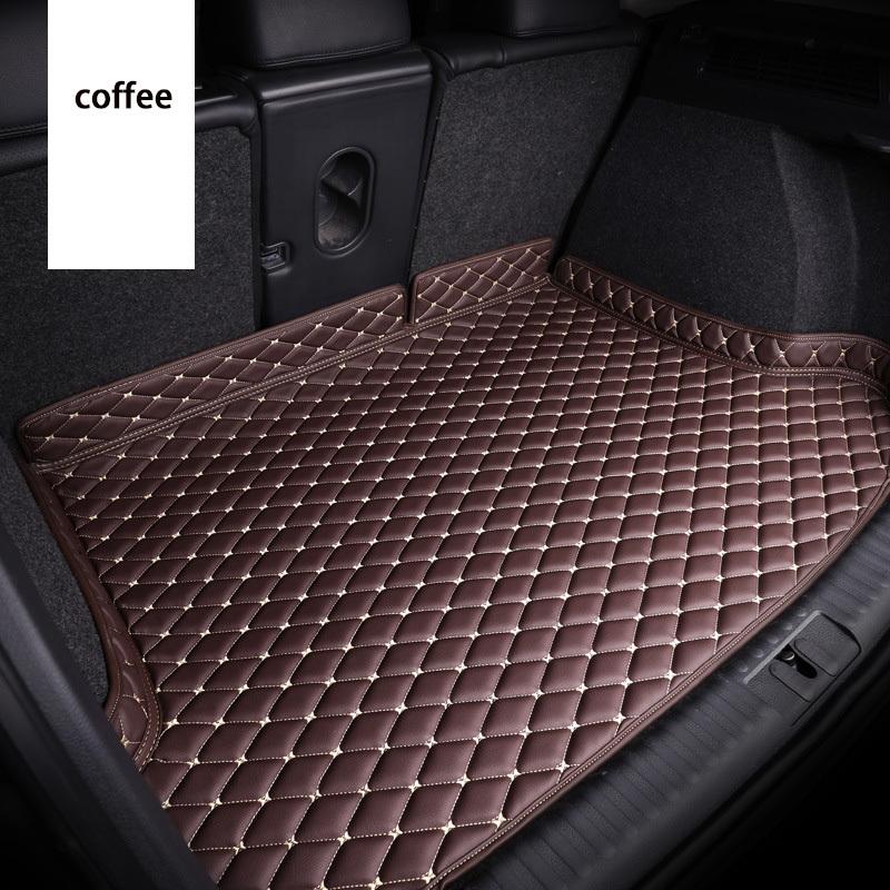 Komplett geschlossene Kofferraummatte für RENAULT ARKANA Kadjar Koleos MEGANE GRAN COUPE Duster Captur II Zoe R135, spezielle Heckklappenauflage