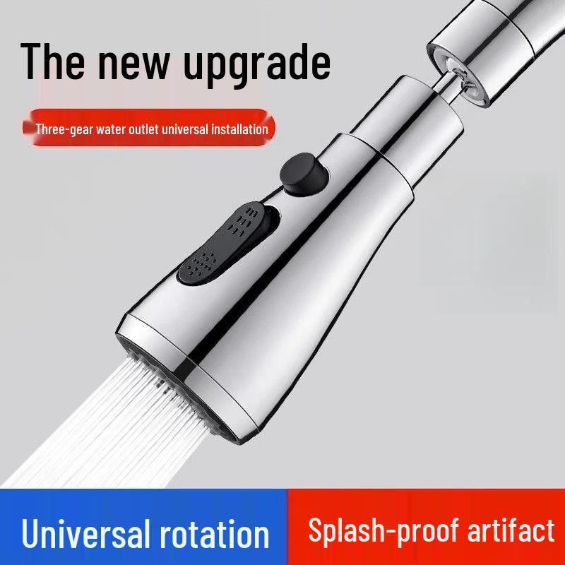 TLXT Kitchen Faucet Swivel Anti-Splash Extension