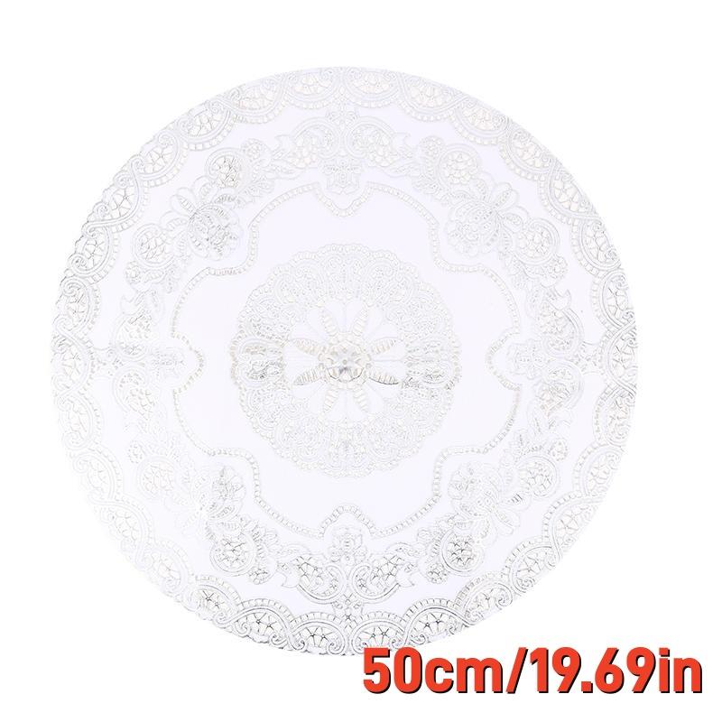 

Modern brocade Fabric Lace Trim Banquet Party Tablecloth Bedroom Balcony Small Round Table Cloth Tapete Christmas Decoration