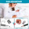 Roseelf Drawing Pencil A4 Sketchbook with 160GSM for Sketching and Drawing and More for and for and Professional Artists Sketchbook 19-Piece Set,