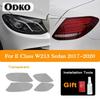 Für Mercedes Benz E-Klasse W213 C238 S213 A238 E63 AMG Auto Scheinwerfer Tönung Schwarz Schutzfolie Rücklicht Transparent TPU Aufkleber