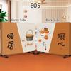 6 Sizes Cartoon Printed Radiator Dust Cover Household Oil Tin Dust Cover Heater Dust Cover Fabric Electric Heating