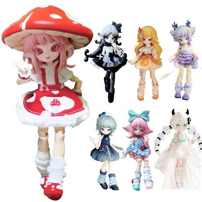 Autentické Skladem Houba Houbový 1/12 BJD Slepý Box Pohyblivý Kloubový Panenka Anime Figurka Sběratelská Hračka Ozdoby Chlapec Dívka Dárky