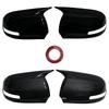 2PCS Side Rearview Mirror Cover Trim Fit for Mitsubishi Outlander Sport ASX With Turning Lights 2013 2014 2015 2016 2017 2018