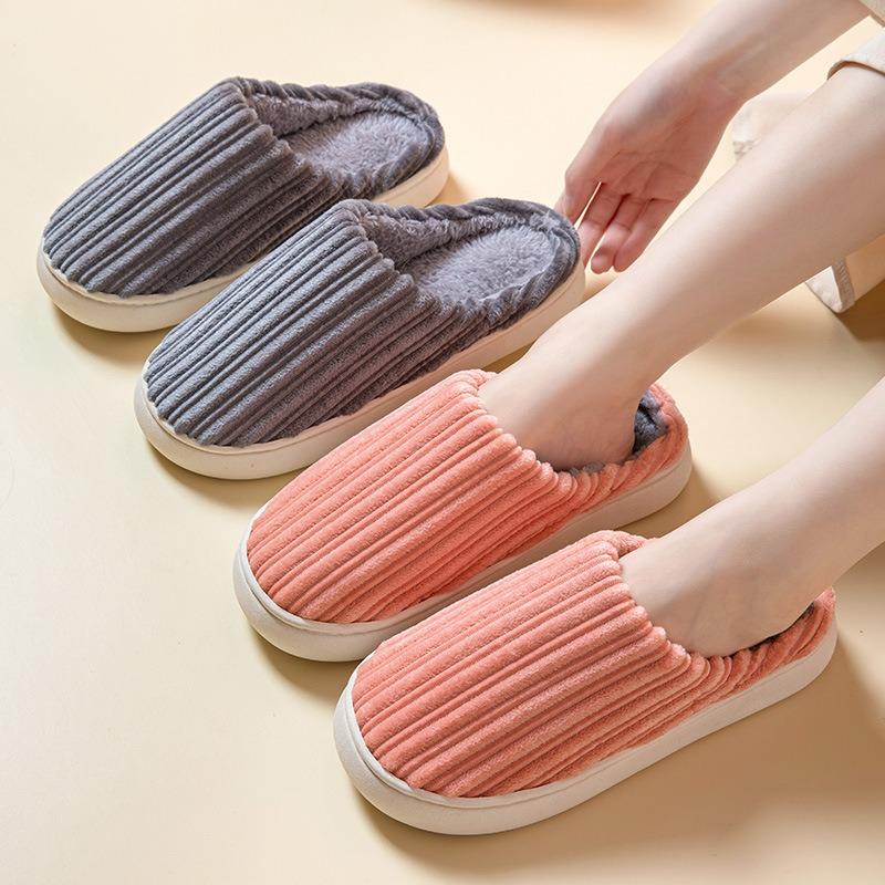 New Cotton Slippers Mao Mao Slippers Confinement Drag Home Hospitality Shake Fast One