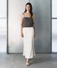 Aesmoeo Vera Mermaid Banding Skirt (Cream)