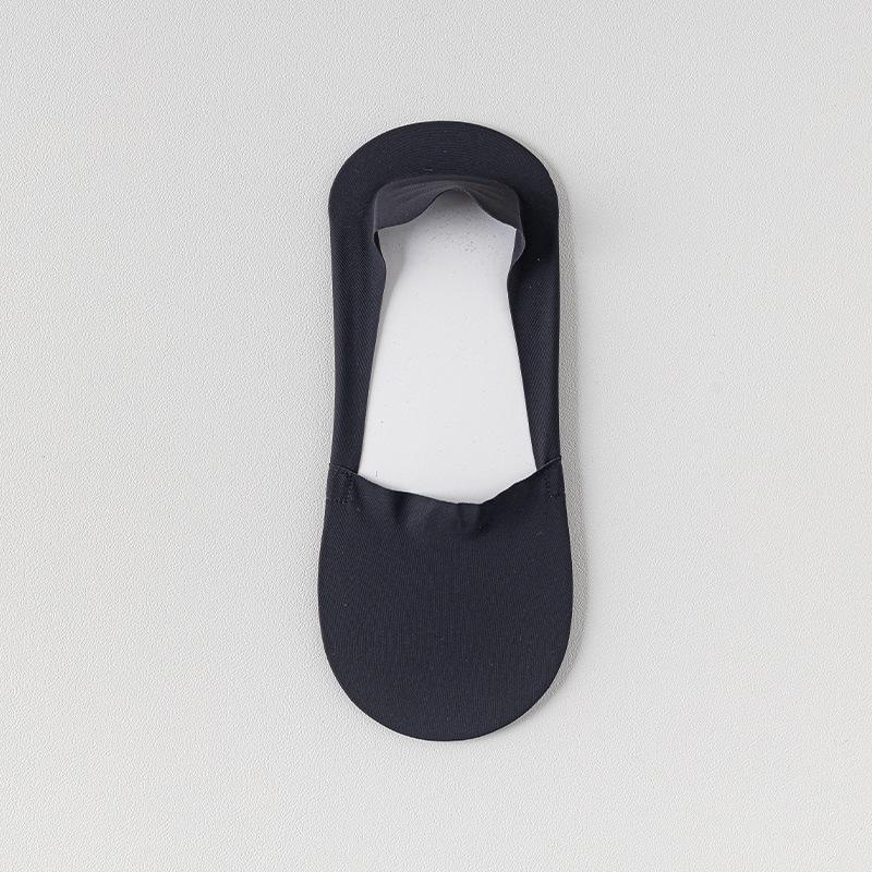 Men's Summer Non-Slip Low Cut Ice Silk No Show Socks