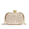 Borsa a mano intrecciata versatile da donna 2025: Elegante Pochette e Borsa a Tracolla con Catena per Banchetti, Serate e Altro